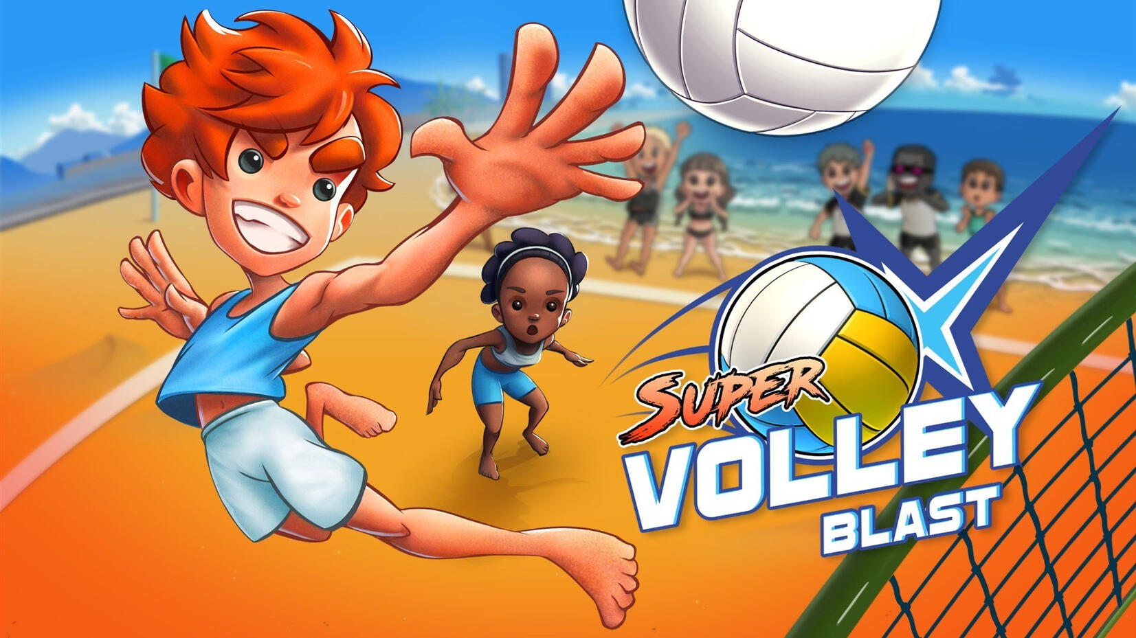 Super Volley Blast (2018): Xbox One, Nintendo Switch, PlayStation 4 &amp; PC Arcade sport Developer &amp; Publisher: Unfinished Pixel
